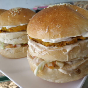 Aloo Tikki Jumbo Burger